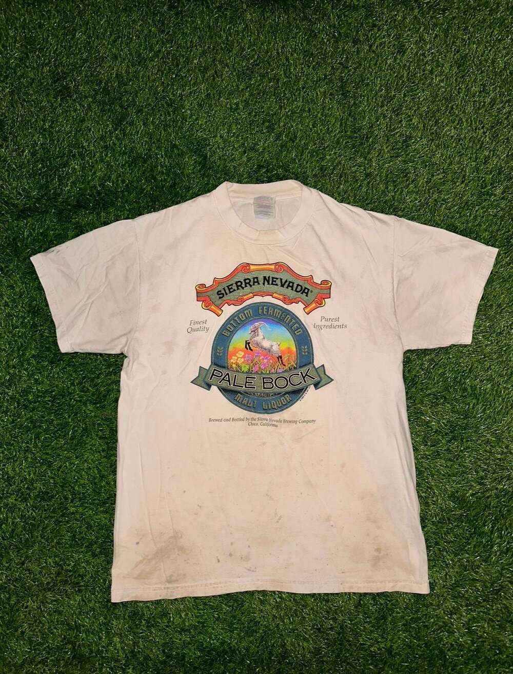 Sierra Nevada Black Pale Ale Porter Stout T-Shirt Men's Size XL - D40